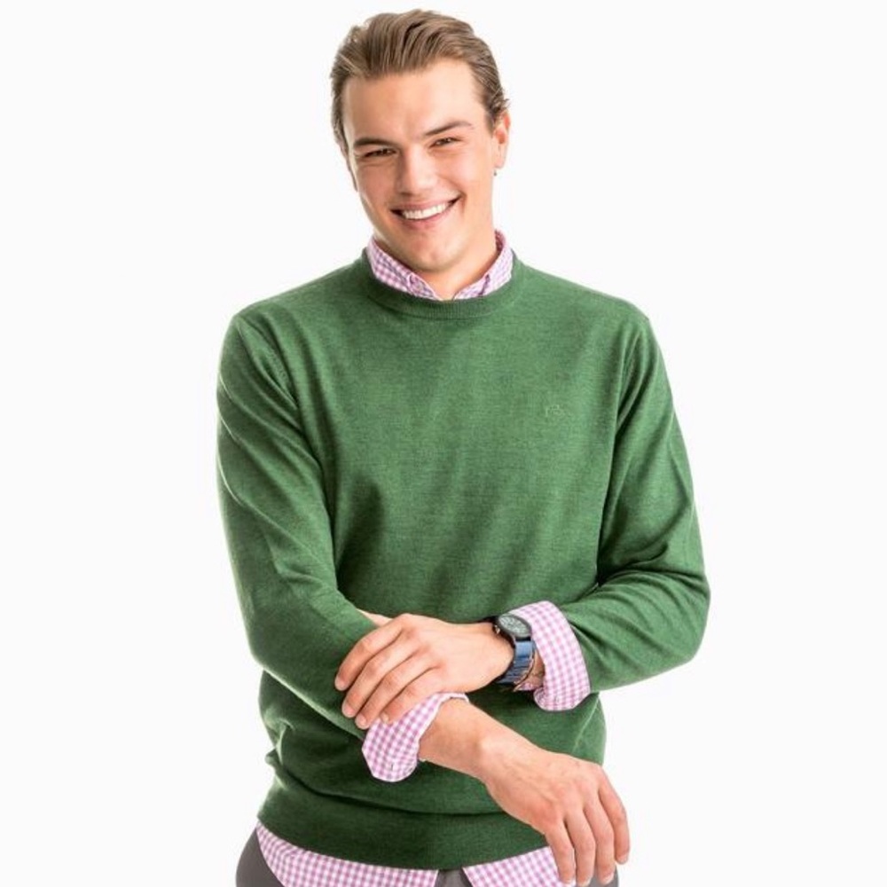 Southern Tide Skipper Crew Neck Merino Sweater